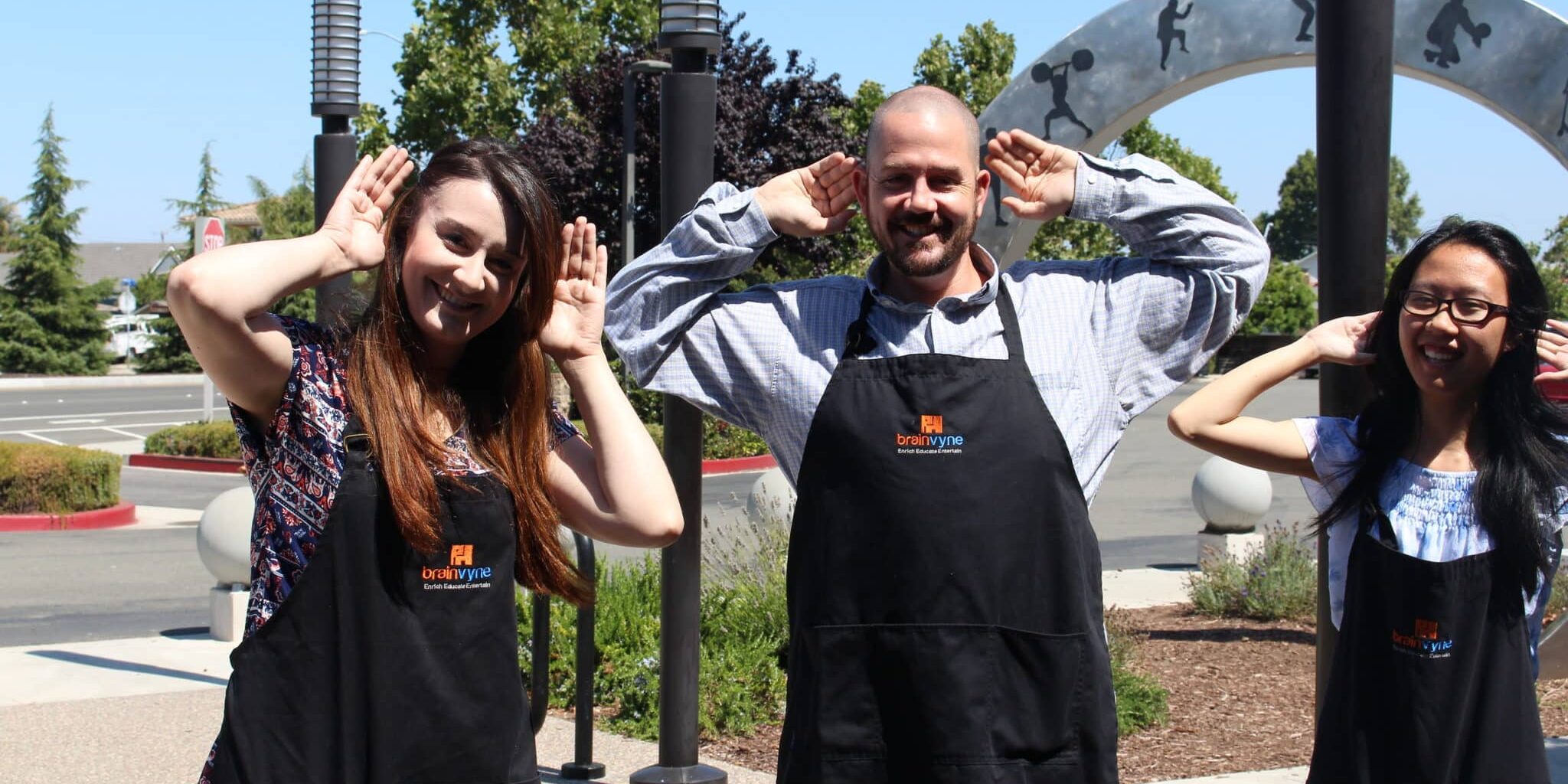 instructors at brainvyne camp